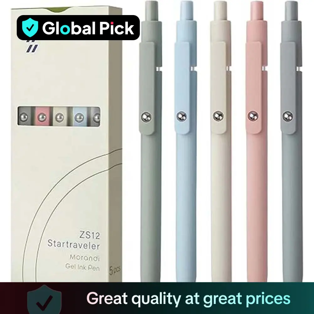 0.5mm Gel Pen, 5/10pcs Quick Dry Black Ink Pen With/without Refill, Fine Point Smooth Writing Pen, Retractable Gel Pen, Ballpoint Pen for School Offic