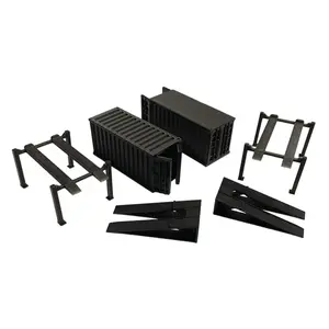 1:64 Scale 6 Piece Diecast Diorama Accessory Starter Kit: 2 Ramps, 2 Car Lifts & Two Shipping Containers For Displaying Hot Wheels, Johnny Lightning & Auto World Die Cast Cars