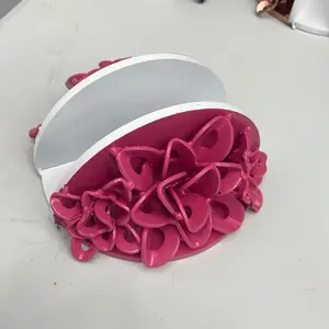 Tabletop Napkin Holder - Red Design, Ideal for Home Use