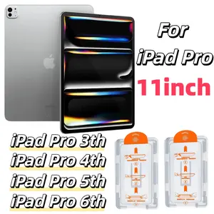 2-Pack HD Tempered Glass Screen Protector for iPad Pro 11-Inch, 9h Hardness, Easy Install, Anti-Scratch, No Dust, No Bubbles
