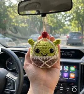 Shrek Crochet Hacky Sack Footbag, Ogre Juggling Ball, Hand Crochet ADHD Fidget Toy, Retro 90s Footbag, Funny Stress Relief Gift