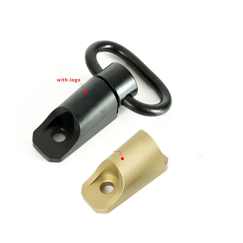 QD Sling Swivel Stud Mount 1.25 Inch Quick Detach Sling Swivel Buckle Adapter M--LOK