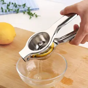 Lemon Squeezers Juicer Manual Press Stainless Steel Lime Citrus Fruit Extractor