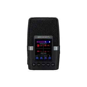 Zoom H2essential Multi-Mic Handy Recorder, 32-Bit Float, Portable Recorder, 3 Built-in Microphones, Mono, Stereo, and Surround Sound, Records to SD Card, USB Mic, for Music, Podcast, & More