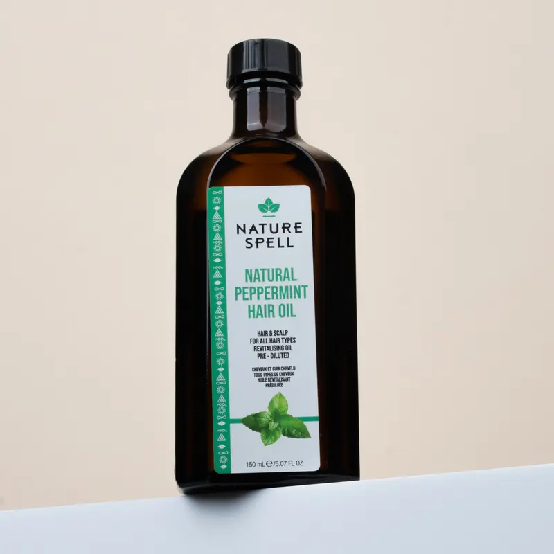 Nature Spell Peppermint Oil for Hair & Skin 5.07 Fl Oz