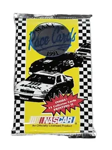 1991 MAXX NASCAR Racing Cards Unopened Pack