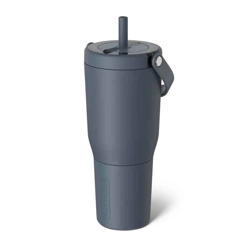 BrüMate Resa 35oz 100% Leakproof Insulated Travel Tumbler | Cup-Holder Friendly Insulated Tumbler | Built-in Silicone Sleeve and Easy Carry Handle