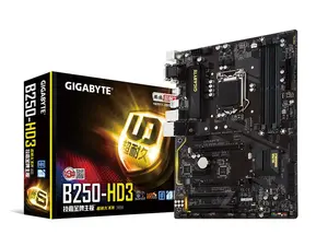 GIGABYTE GA-B250-HD3 LGA 1151 Intel B250 HDMI SATA 6Gb/s USB 3.1 ATX Motherboar