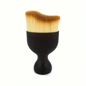 Car Interior Cleaning Brush - Compact Soft Synthetic Fiber Tool for Dust Removal & Air Conditioner Outlet Cleaning - Essential Car Accessory & Men's Gift