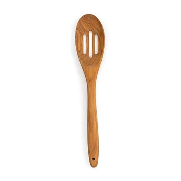 RSVP Olive Wood Slotted Spoon