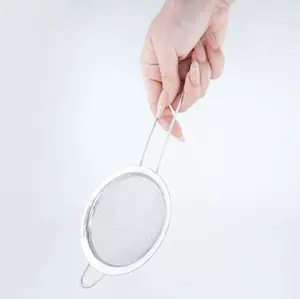3PCS Kitchen Fine Mesh Strainer Stainless Steel Liquid Colander Sieve Strainer