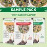 Happy Howl Sample Pack - 1 of Each Flavor Lamb Turkey and Beef Real Food for All Life Stages AAFCO Standards 100% Human Grade Ingredients