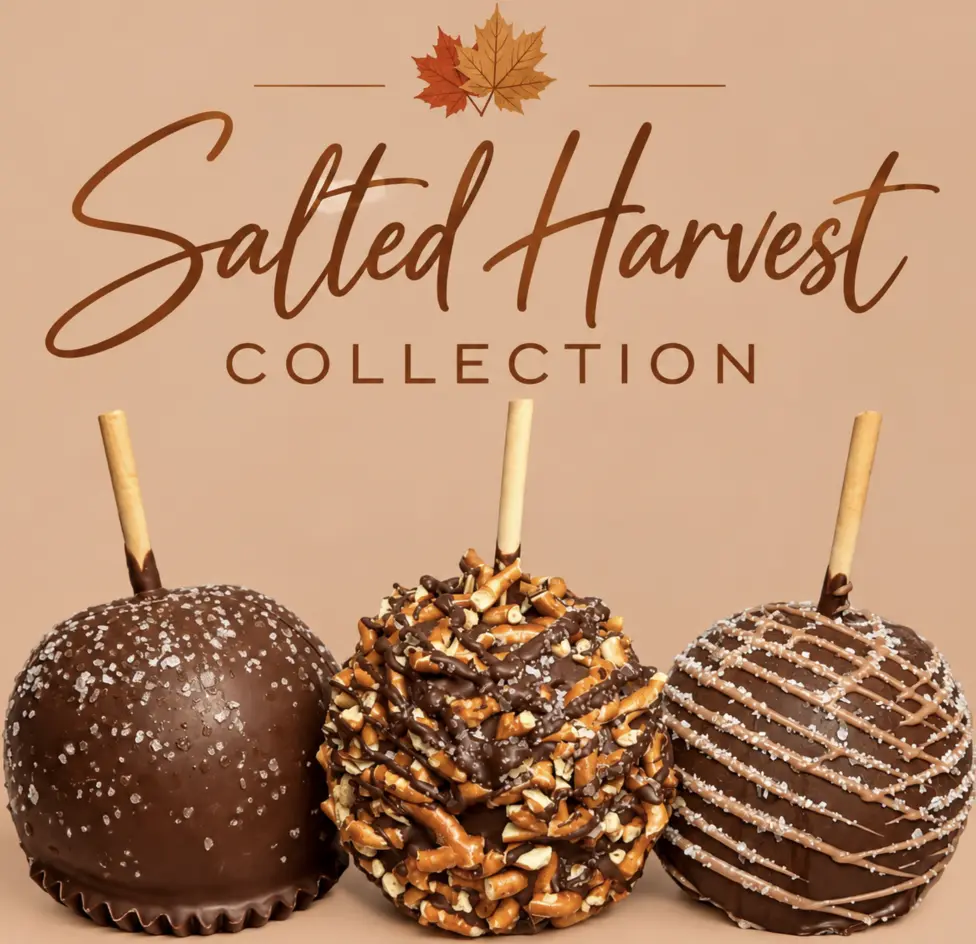 Copperpot Caramel Apple Gourmet Salted Harvest Collection Copperpot Caramel Apple Gourmet Salted Harvest Collection