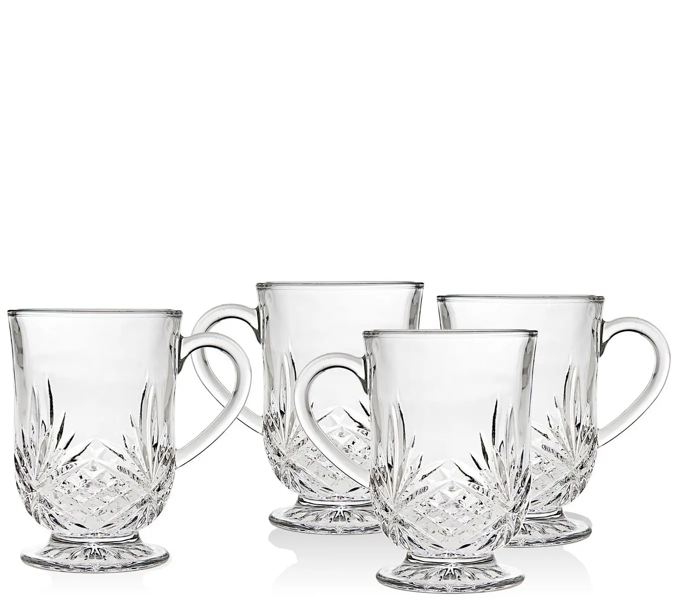 Godinger Dublin Set of 4 Coffee Mugs