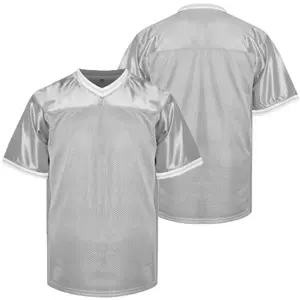 Men's Summer Short Sleeve Football Jersey, Blank, Orange,Blue,Black,Red,Pink,Green, Loose Fit Sports V-Neck Tie-Up Top for Training and Competition Christmas gifts