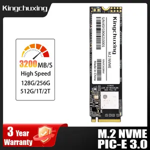 Kingchuxing SSD Nvme M2 Pcie Gen3x4 PCIe3.0 2280 2TB 1TB 512GB Laptop PC Desktops