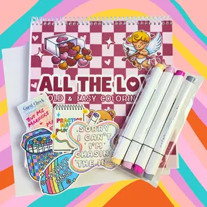 1 FULL SIZE Build Your Own Coloring Book Bundle