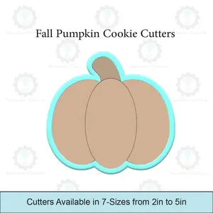 Fall Pumpkin Cookie Cutters