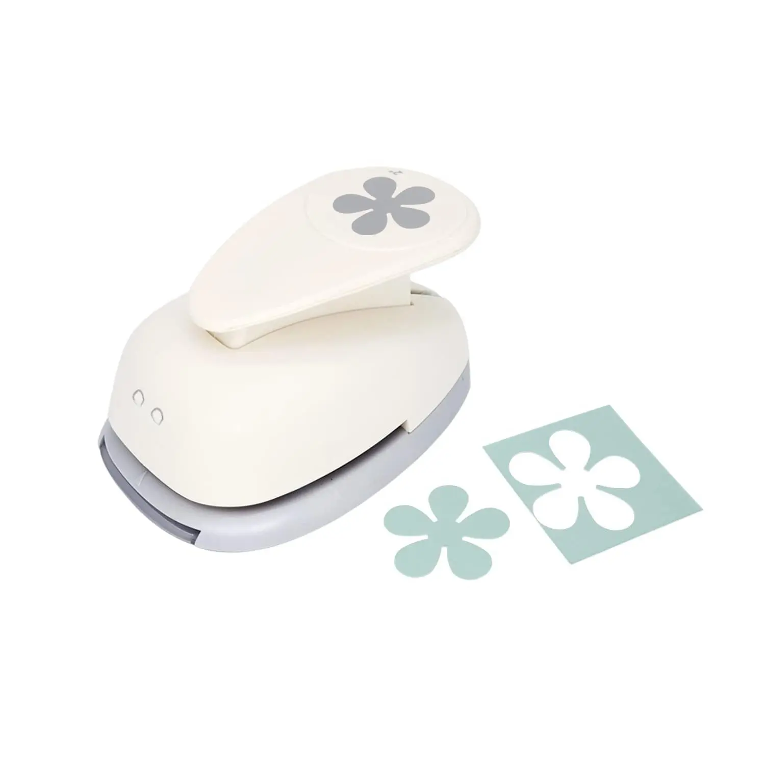 Bira Craft 2 inch Flower 3 Lever Action Craft Punch for Paper Crafting Scrapbooking