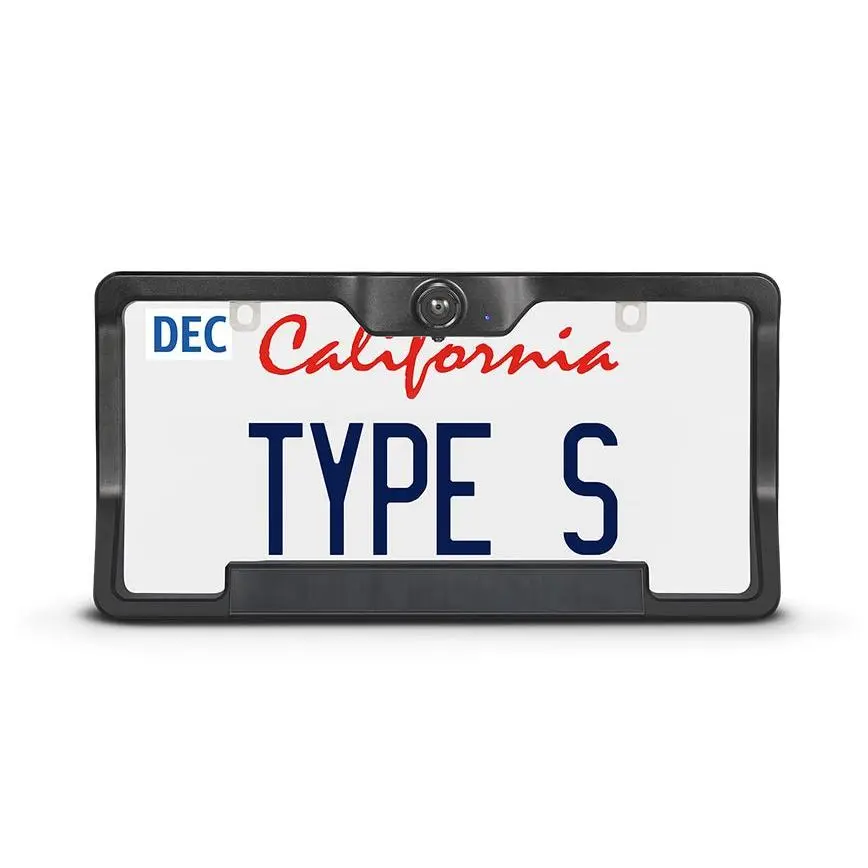 TYPE S T400 Add-On Wireless & Solar-Powered HD Parking Aid - Wireless Backup Camera, Car Front Camera, Cars Accessories, 160° Rear and Front Visibility, Split Screen, SD Card Slot, Surface Mount