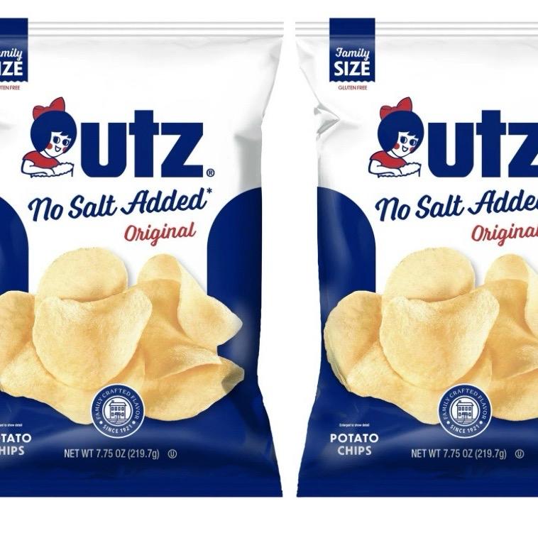 UTZ No Salt Added Chips 2 Pack