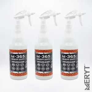 M365 Heavy Duty Degreaser 32 oz Spray Bottle Pack of 3 Water-Based Biodegradable & Powerful Cleaning Solution for Homes Garages & Workshops
