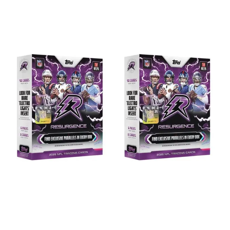 Box Break 1 - 2 Resurgence Football Mega Boxes! NEW RELEASE!!!