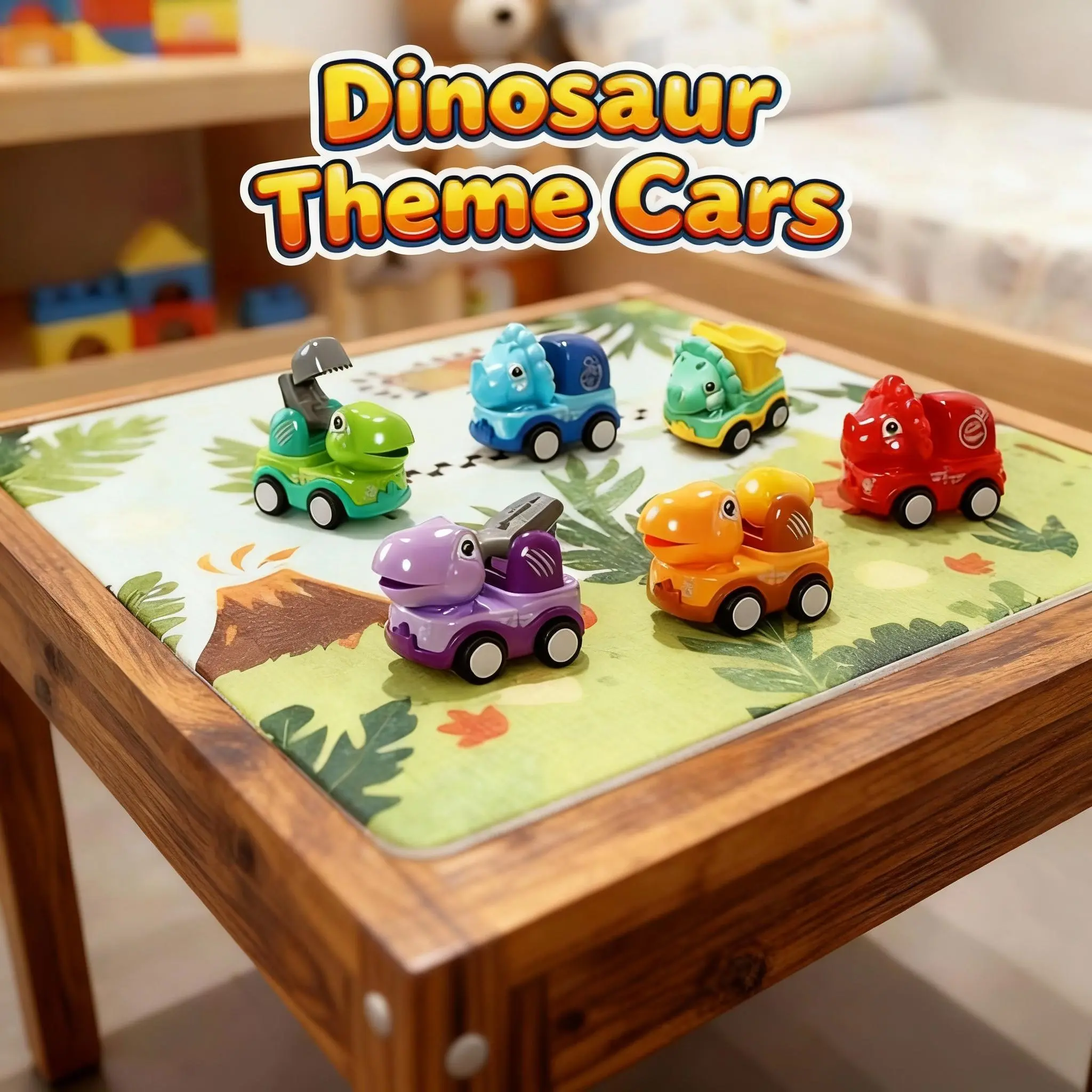 Dinosaur Themed Car