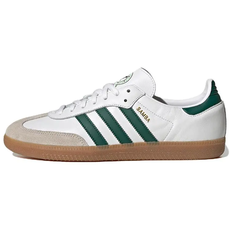 Adidas Samba Team 'Mexico' Leather Sneaker for Men & Women - Limited Edition Retro Style Casual Footwear with Gum Sole, Shoe, Sports Shoes, Limited Ed., Trainer, Retro Vibes, Solid, Us 10, Three Stripes