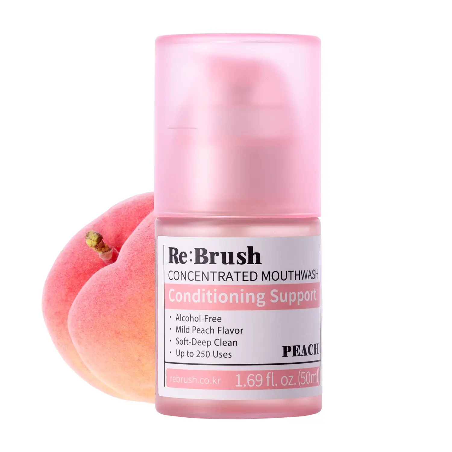 Re:Brush Concentrated Mouthwash Peach 50ml