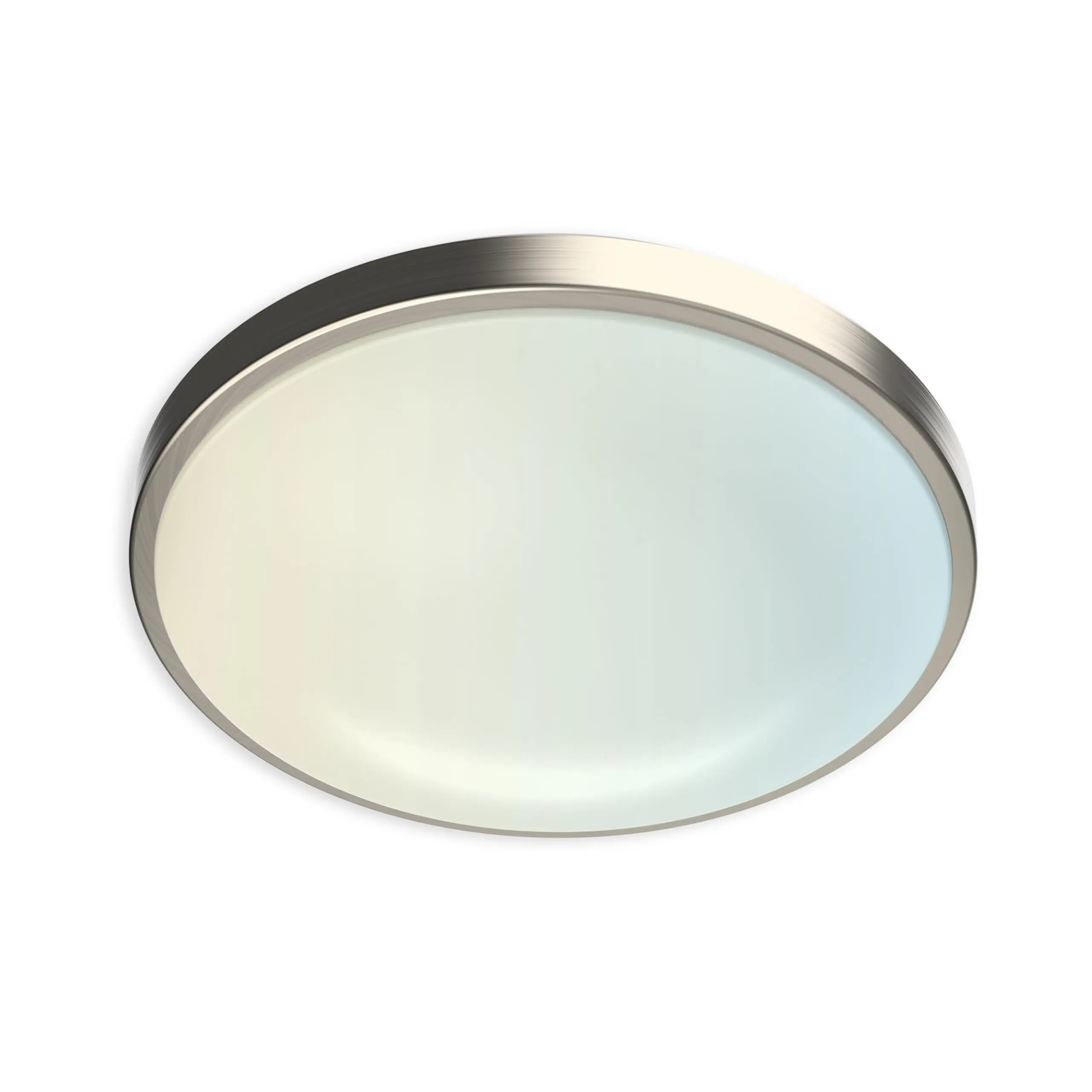 Modern Flush Mount LED Ceiling Light, 11 in Round Shape, Dimmable with 5 Preset Color Temperatures (2700K-5000K), Bedroom LED Lights, Decorative Dimming Home Indoor Lighting
