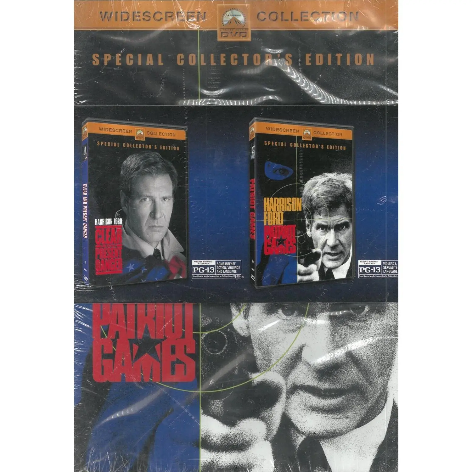 Clear & Present Danger / Patriot Games  [DVD Video Disc]