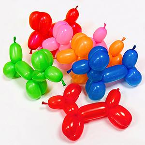 260 Long Balloons 100 Pack Twisting Animal Balloons Assorted – Thick Latex for Parties, Magic Art & Christmas Gifts