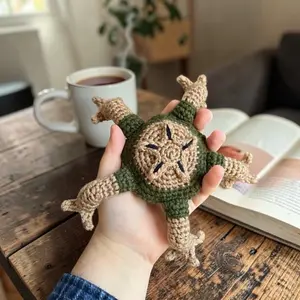 Crochet Eridian Alien Plush – Sci-Fi Inspired Amigurumi Toy