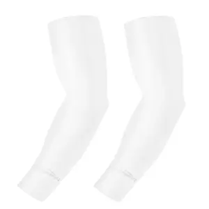 COOLOMG Sports Compression Arm Sleeves for Softball, Volleyball, Baseball, Football and Basketball - Breathable, Cooling, Adult & Youth Sizes