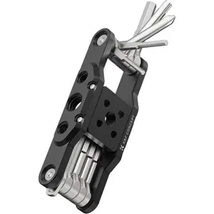 K&F CONCEPT Folding Hex Key Set with Screwdrivers, Portable Screwdriver Set Folding Allen Wrench Set for Assembly of Photographic Equipment Repair of Bicycles., Accidental Guard, Aluminum Alloy, Foldable Tool,summervibes