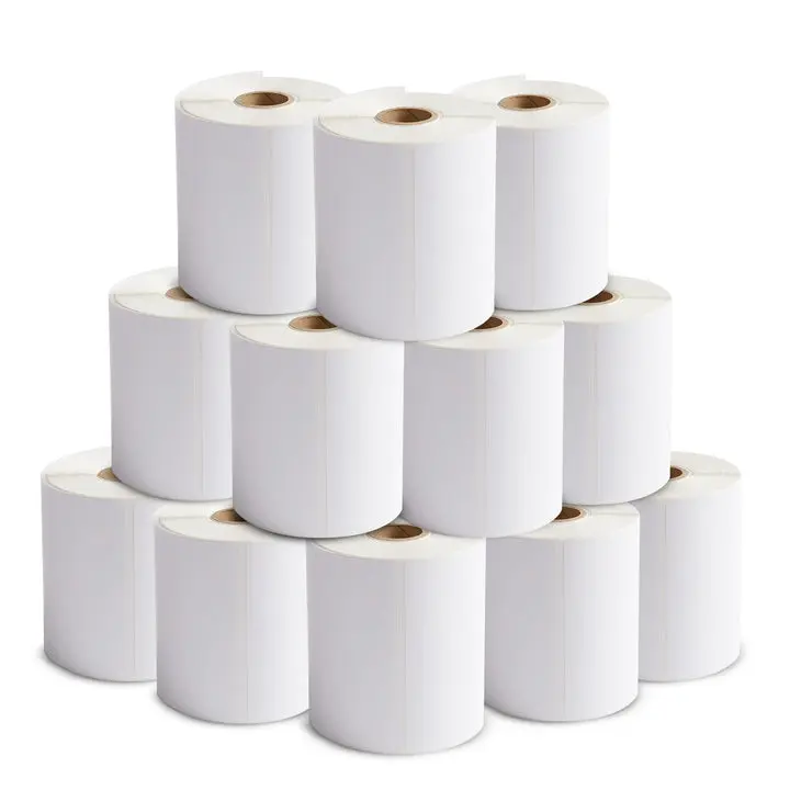 4" x 6" Thermal Shipping Labels – 6000 Labels (12 Roll Bulk Bundle)