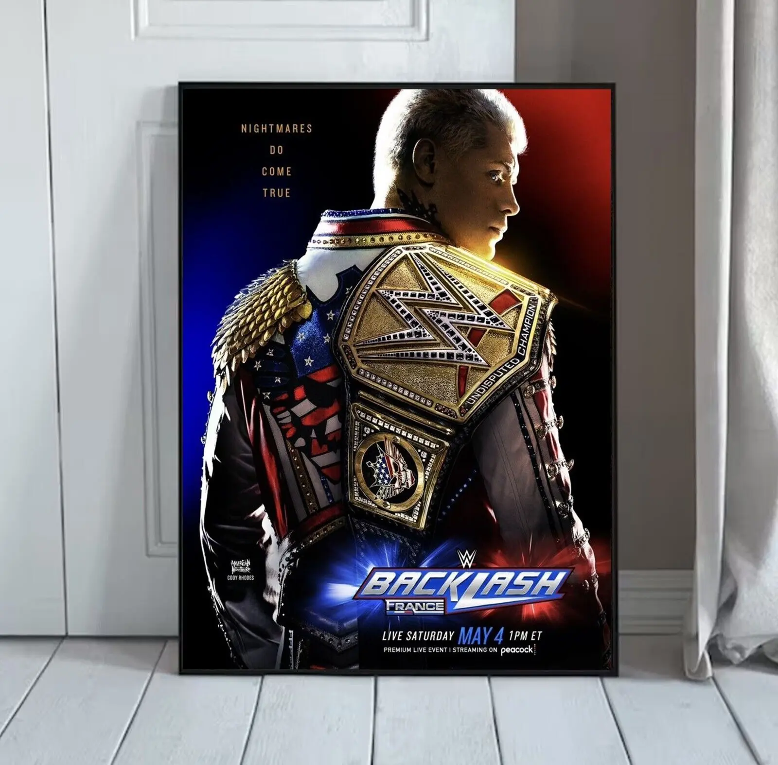 WrestleMania Cody Rhodes 2024 Poster