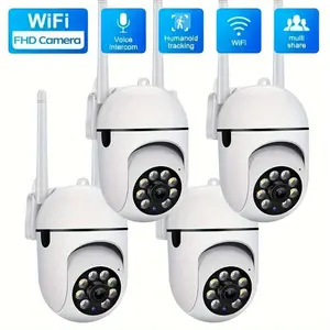 1080P Night Vision Monitoring Camera, Mobile Remote Control, Intelligent High-definition WIFI Network Indoor Camera, Multifunctional Camera Monitor, Wifi Security Camera, Home Monitoring Camera, Wireless Wifi Cameras