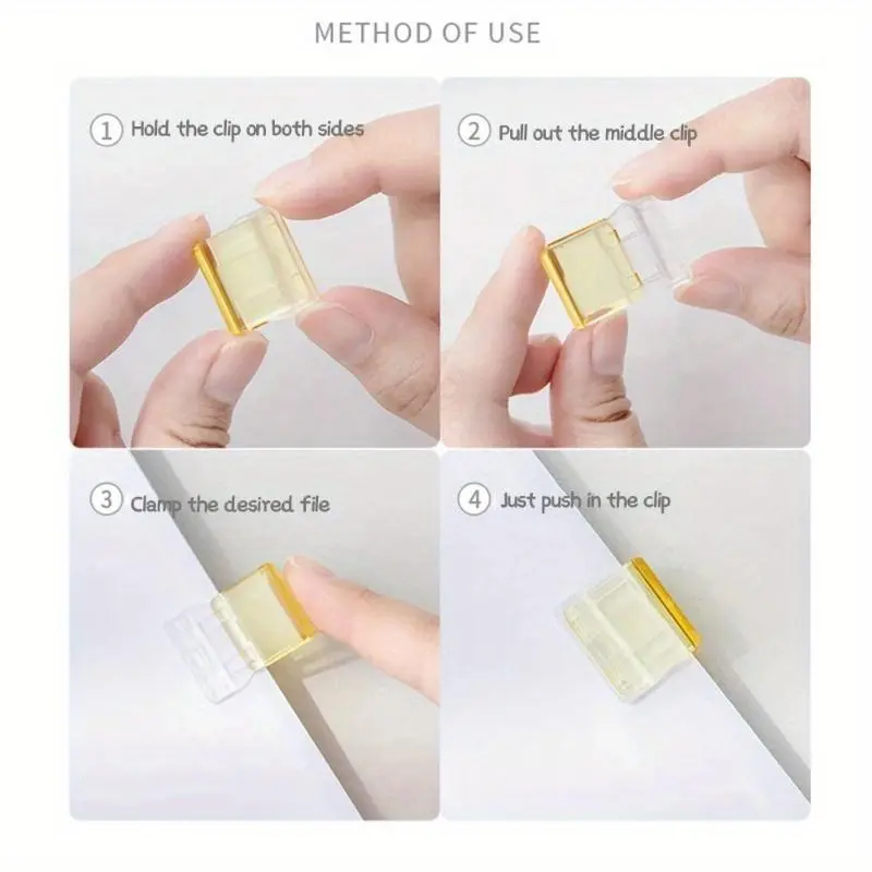 Staples Paperclip Mini Color Paper Clip Candy Transparent Metal Documents Bookmarks File Index Page Holder Clamp Multifunctional Stationery Office School