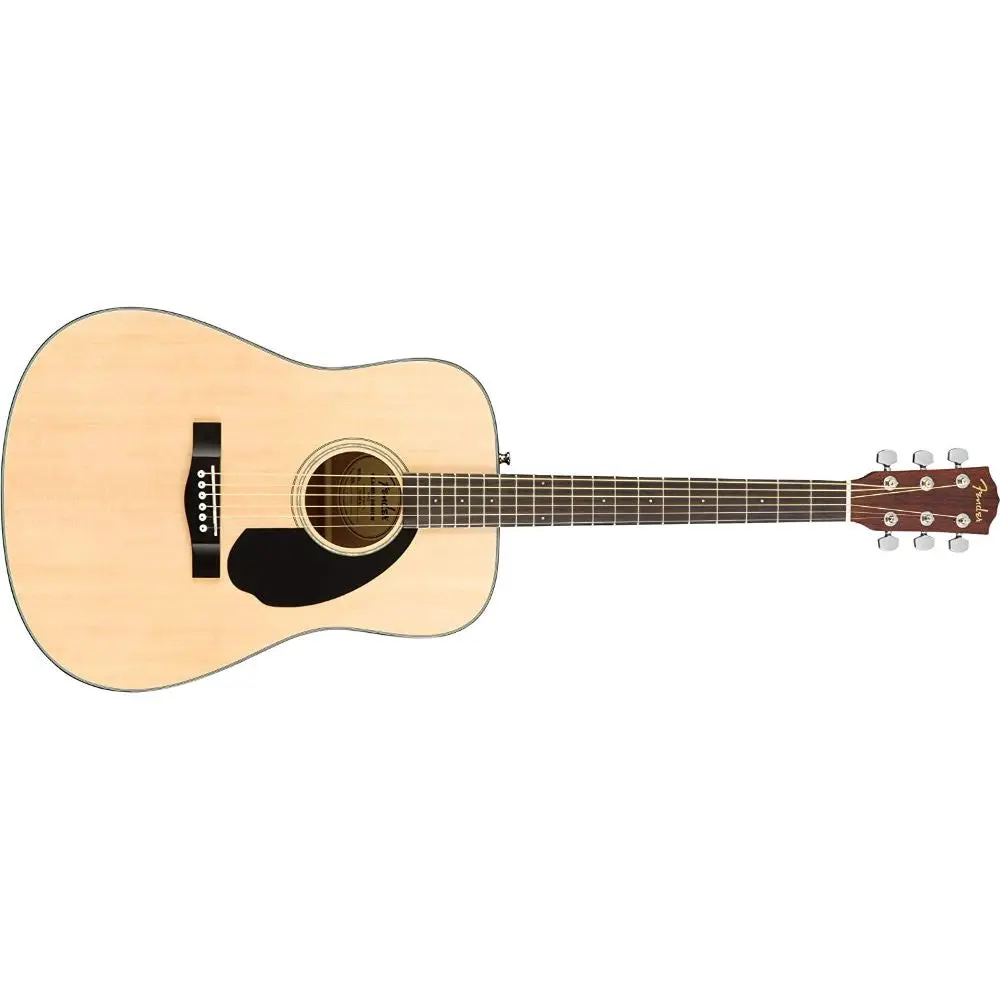 Fender CD-60S Dreadnought Acoustic Guitar, Walnut Fingerboard, Natural