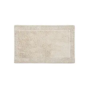 Madison Park Cotton Tufted 34x21" Bath Rug High Pile Heavyweight, Tan