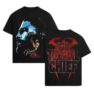 🤼‍♂️👑 ROMAN REIGNS BLOODLINE "THE TRIBAL CHIEF" WWE PREMIUM WRESTLING T-SHIRT – 100% Cotton Head of the Table Graphic Tee, Samoan Dynasty Shirt, Vintage Wrestling Streetwear Top, Unisex Fan Apparel, WWE Event Outfit, Gift for Fans & Collectors