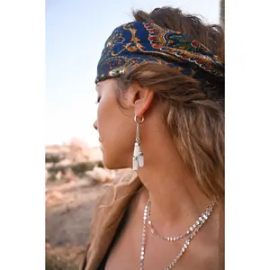 Spiritual Gangster Selenite Earrings