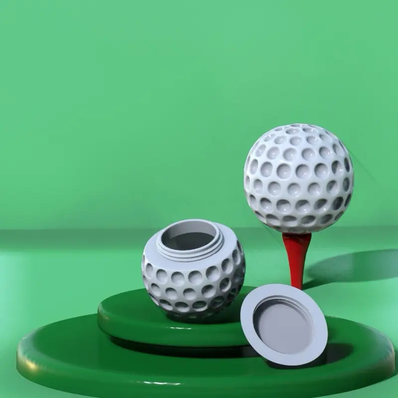 Happy Gilmore Golf Ball Flask - Unique Design Inspired by Iconic Movie