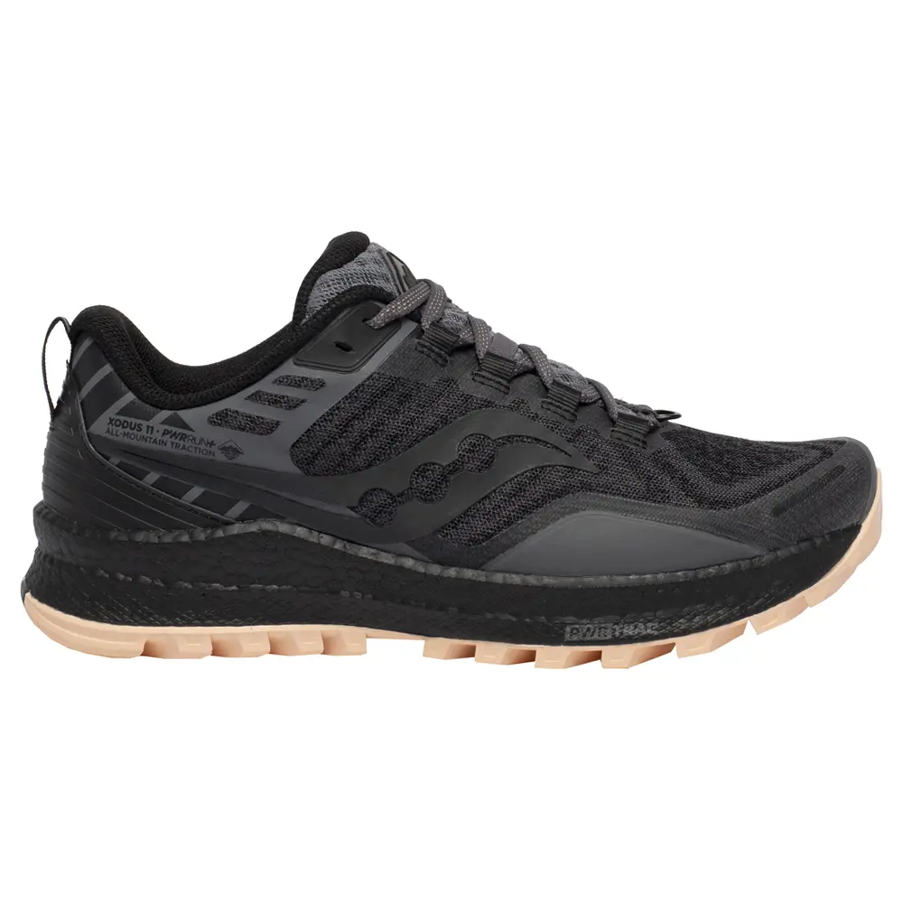 Saucony Womens Xodus 11 Trail Trail Running Sneakers Shoes - Black