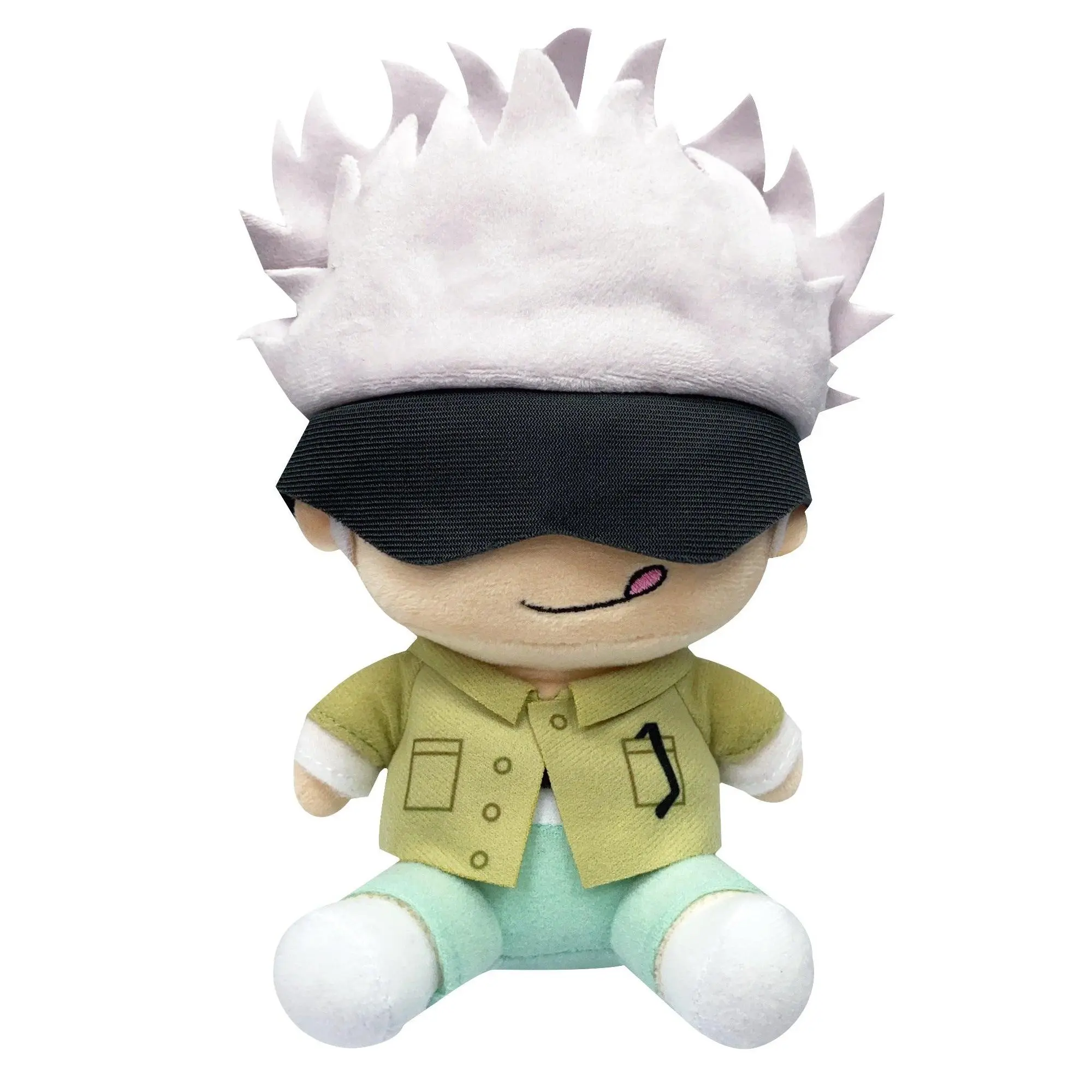 Jujutsu Kaisen - Satoru Gojo Sitting Pose Plush 7"H