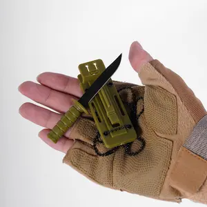 Camping Mini Utility Knife Set with Holsters，Tactical Mini Neck Knife with Chain & Holster, Must-Have Outdoor Survival Gear for Adventures