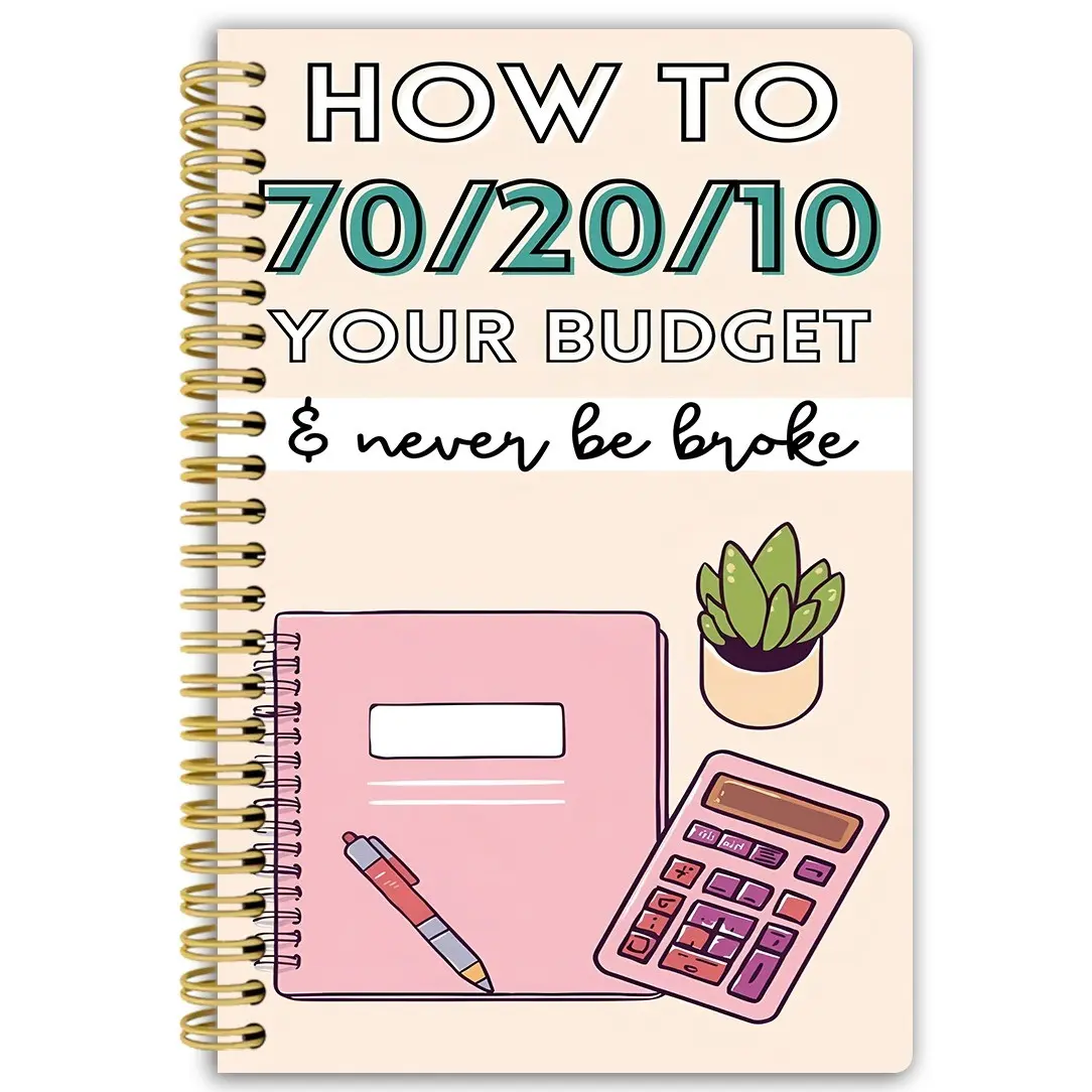 Family Financial Planning Spiral Notebook Planner, Budget Financial Planner, Expense Tracking, Income Record, Savings Goals, Adult Home Office Finance Manual, Budget Planners