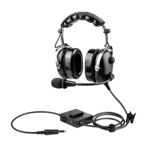 ANR Headset with Flexible Boom Mic for Helicopter